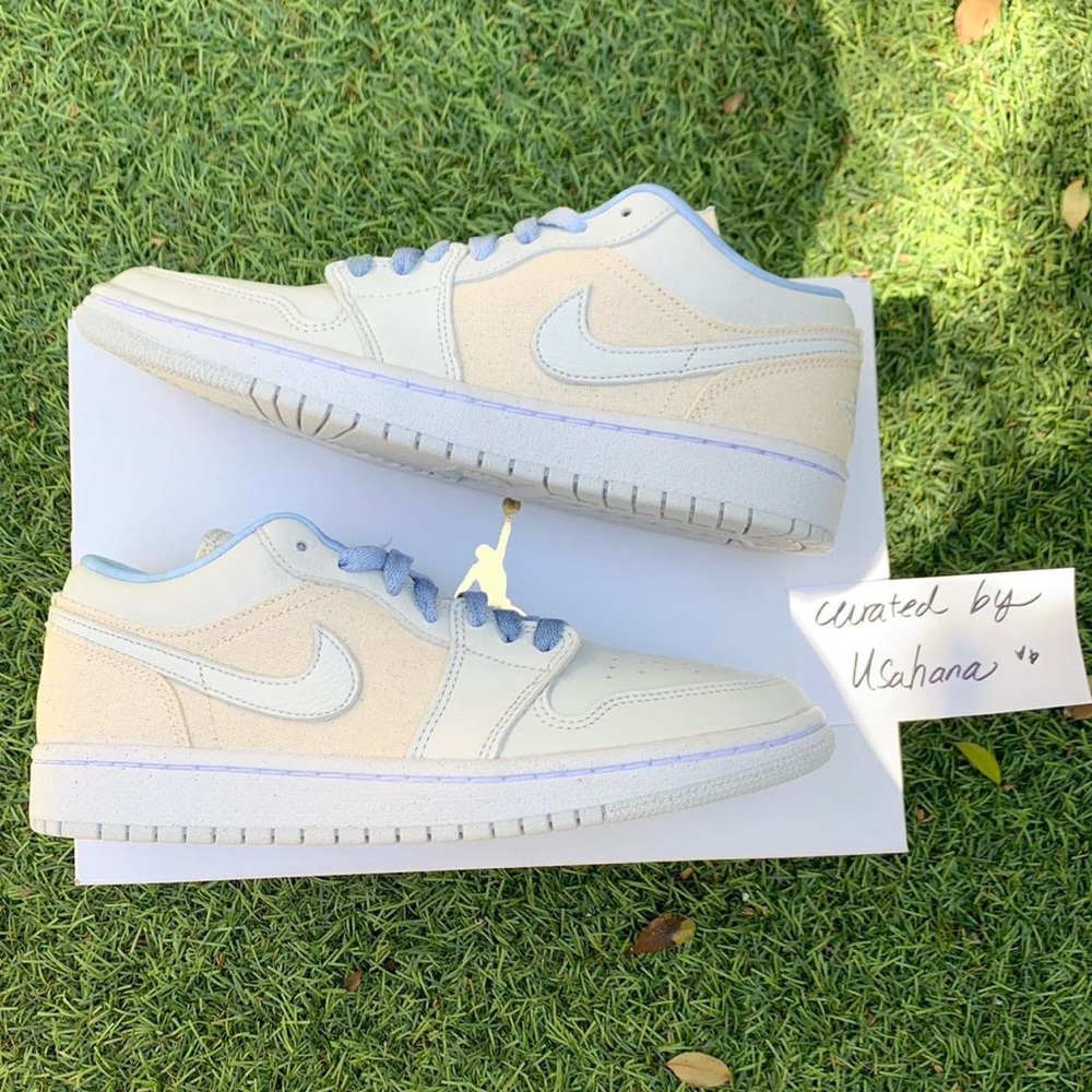 Nike Air Jordan 1 retro low off sail white pastel shoes
